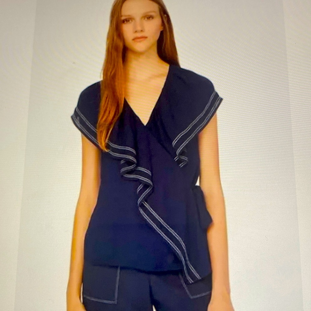 🔥Tory Burch Adelia wrap top